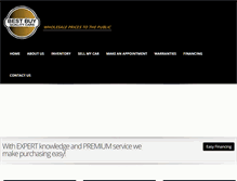 Tablet Screenshot of bestbuyqualitycars.com